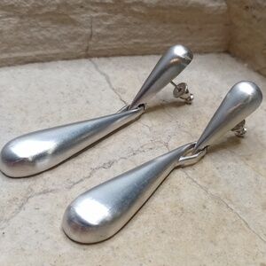 Vintage Monet modernist earrings